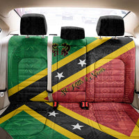 Saint Kitts and Nevis Culturama Back Car Seat Cover African Pattern - Wonder Print Shop