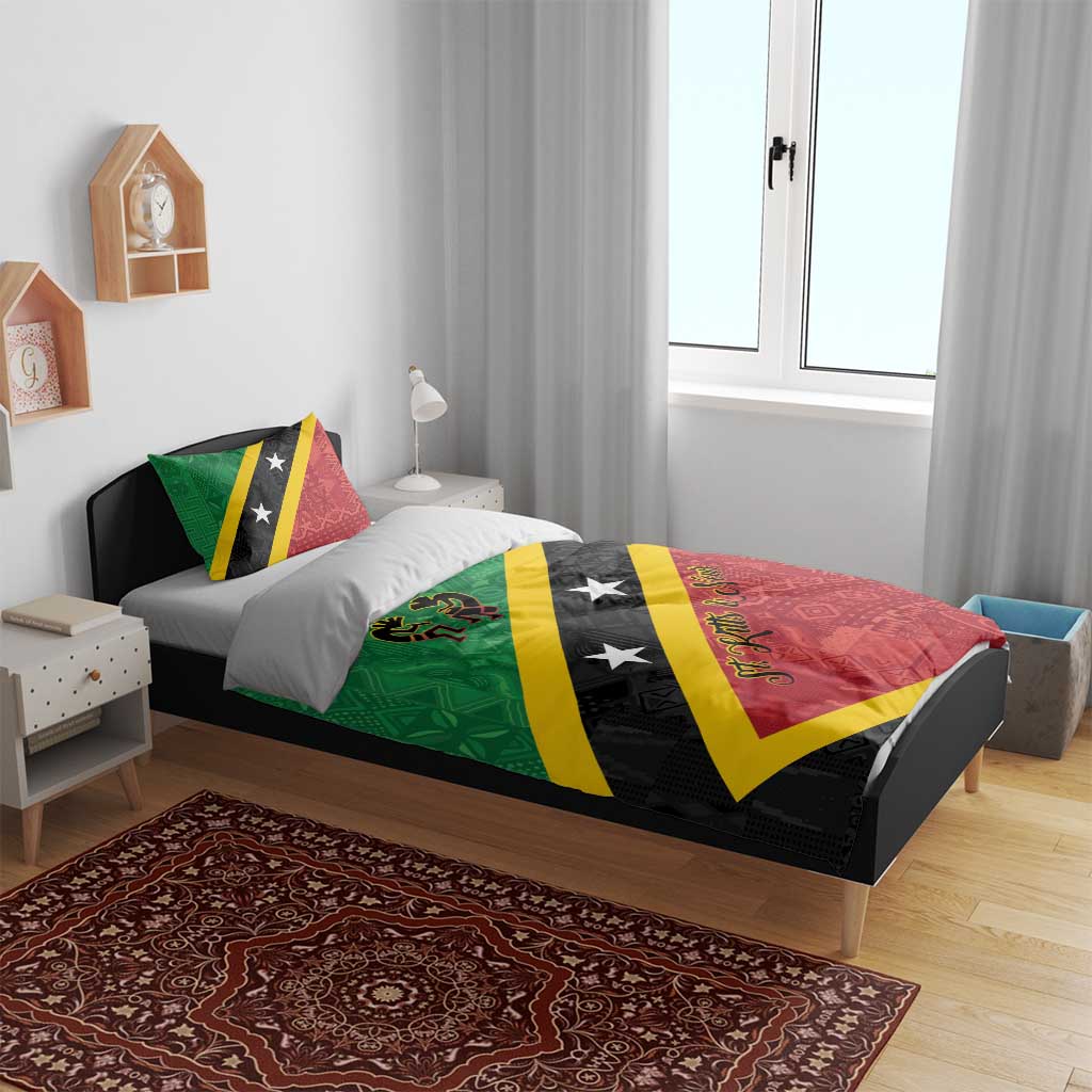 Saint Kitts and Nevis Culturama Bedding Set African Pattern - Wonder Print Shop