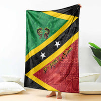Saint Kitts and Nevis Culturama Blanket African Pattern - Wonder Print Shop