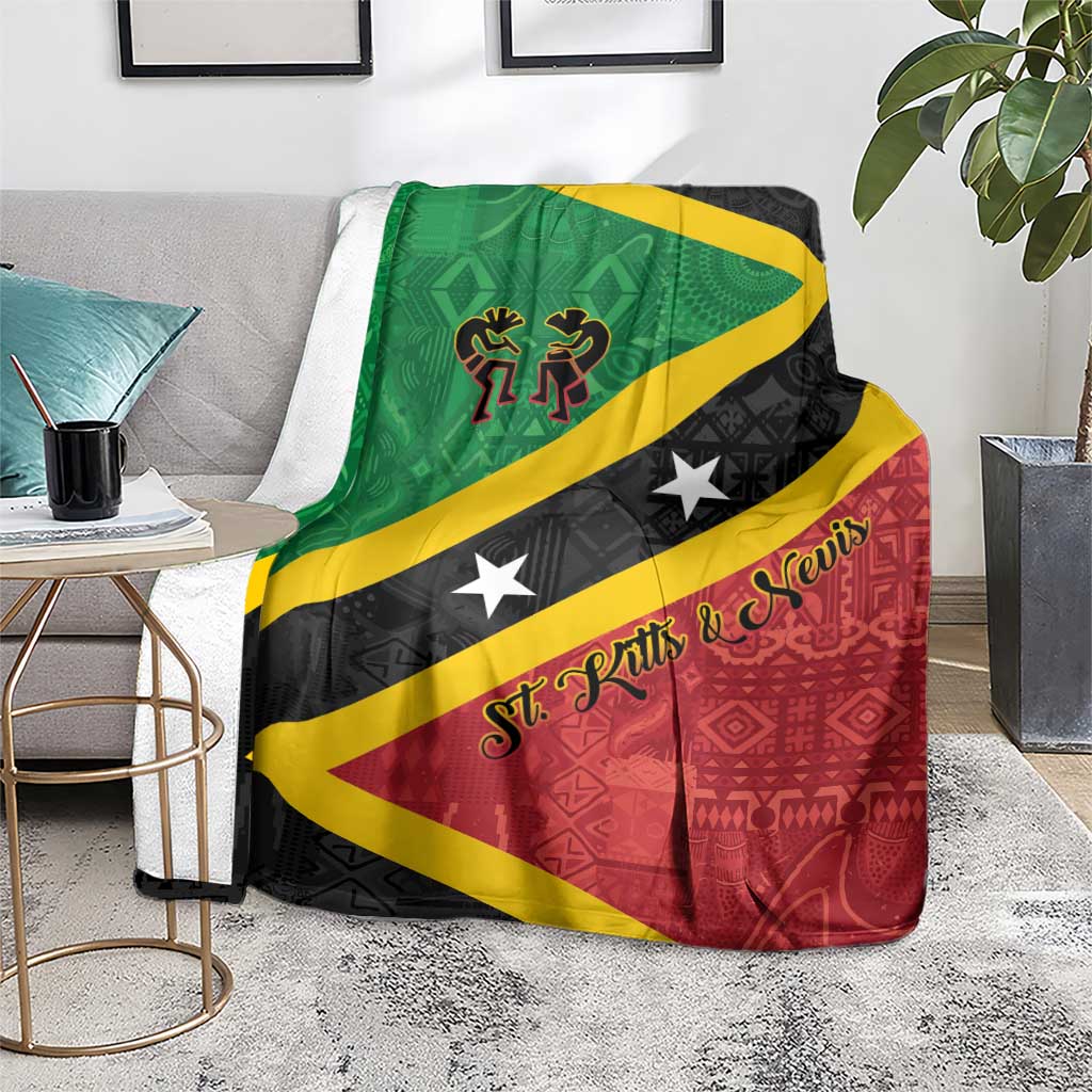 Saint Kitts and Nevis Culturama Blanket African Pattern - Wonder Print Shop