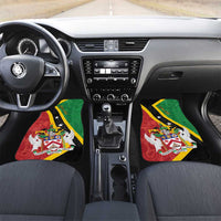 Saint Kitts and Nevis Culturama Car Mats African Pattern - Wonder Print Shop