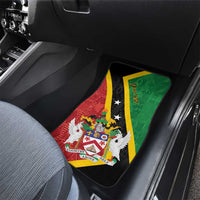 Saint Kitts and Nevis Culturama Car Mats African Pattern - Wonder Print Shop