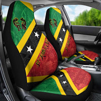 Saint Kitts and Nevis Culturama Car Seat Cover African Pattern - Wonder Print Shop