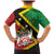 Personalized Saint Kitts and Nevis Culturama Family Matching Mermaid Dress and Hawaiian Shirt African Pattern - Wonder Print Shop