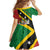 Personalized Saint Kitts and Nevis Culturama Family Matching Summer Maxi Dress and Hawaiian Shirt African Pattern - Wonder Print Shop