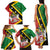 Personalized Saint Kitts and Nevis Culturama Family Matching Tank Maxi Dress and Hawaiian Shirt African Pattern - Wonder Print Shop