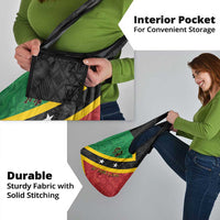 Saint Kitts and Nevis Culturama Grocery Bag African Pattern - Wonder Print Shop