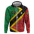 Personalized Saint Kitts and Nevis Culturama Hoodie African Pattern - Wonder Print Shop