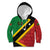 Personalized Saint Kitts and Nevis Culturama Kid Hoodie African Pattern - Wonder Print Shop