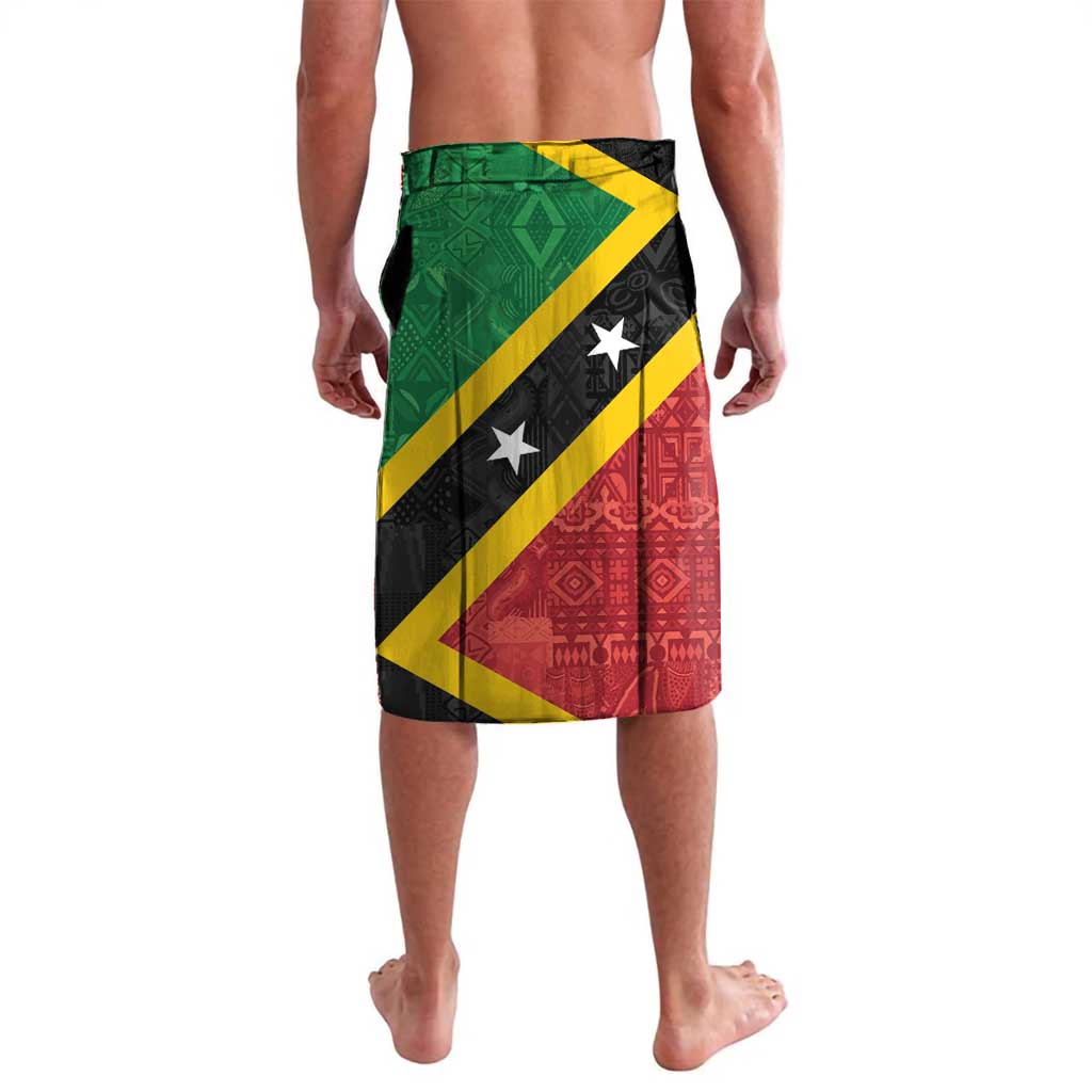 Personalized Saint Kitts and Nevis Culturama Lavalava African Pattern - Wonder Print Shop