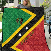 Saint Kitts and Nevis Culturama Quilt African Pattern - Wonder Print Shop