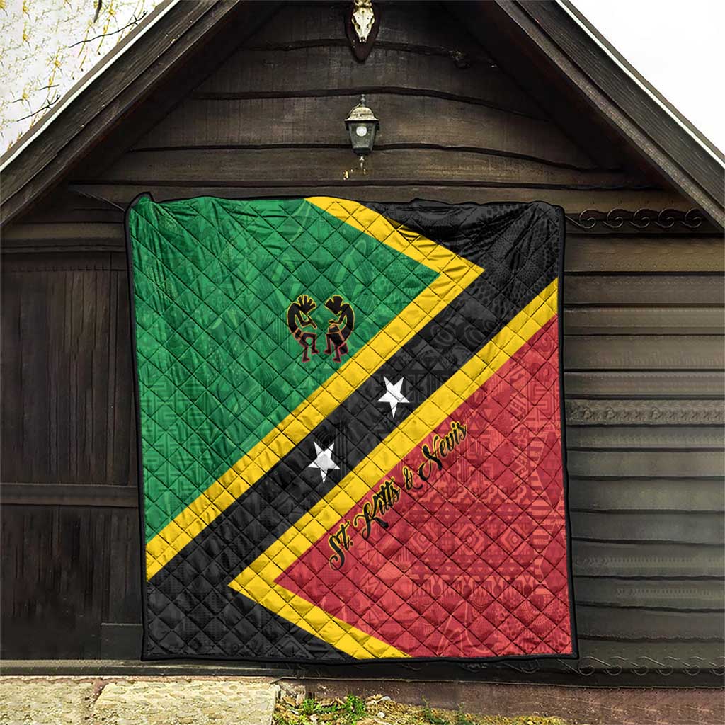 Saint Kitts and Nevis Culturama Quilt African Pattern - Wonder Print Shop