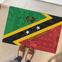 Saint Kitts and Nevis Culturama Rubber Doormat African Pattern - Wonder Print Shop