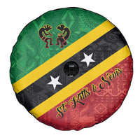 Saint Kitts and Nevis Culturama Spare Tire Cover African Pattern - Wonder Print Shop