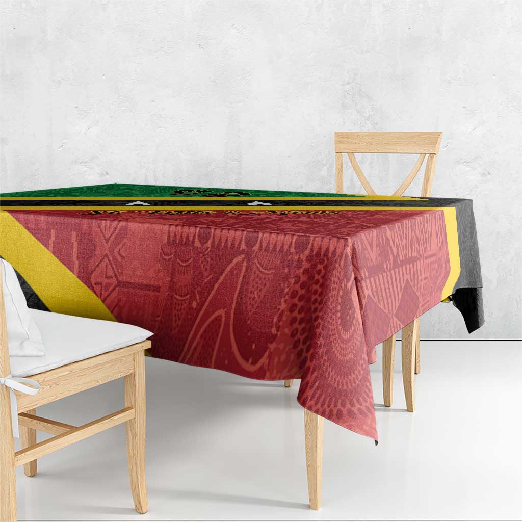 Saint Kitts and Nevis Culturama Tablecloth African Pattern - Wonder Print Shop