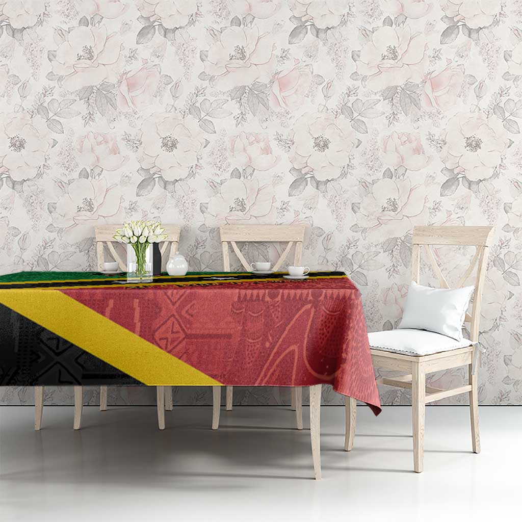 Saint Kitts and Nevis Culturama Tablecloth African Pattern - Wonder Print Shop