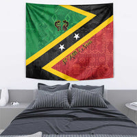 Saint Kitts and Nevis Culturama Tapestry African Pattern - Wonder Print Shop