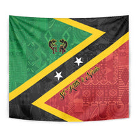 Saint Kitts and Nevis Culturama Tapestry African Pattern - Wonder Print Shop