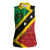 Personalized Saint Kitts and Nevis Culturama Women Sleeveless Polo Shirt African Pattern - Wonder Print Shop