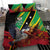 Saint Kitts and Nevis Pelican Bedding Set Royal Poinciana Flowers - Wonder Print Shop