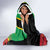 Saint Kitts and Nevis Pelican Hooded Blanket Royal Poinciana Flowers - Wonder Print Shop