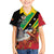 Personalized Saint Kitts and Nevis Pelican Kid Hawaiian Shirt Royal Poinciana Flowers - Wonder Print Shop