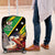 Saint Kitts and Nevis Pelican Luggage Cover Royal Poinciana Flowers - Wonder Print Shop