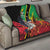 Saint Kitts and Nevis Pelican Quilt Royal Poinciana Flowers - Wonder Print Shop
