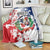 Dominican Republic Restoration Day Blanket Coat Of Arms Flag Colors - Wonder Print Shop