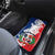 Dominican Republic Restoration Day Car Mats Coat Of Arms Flag Colors - Wonder Print Shop