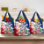 Dominican Republic Restoration Day Grocery Bag Coat Of Arms Flag Colors - Wonder Print Shop