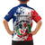 Personalized Dominican Republic Restoration Day Hawaiian Shirt Coat Of Arms Flag Colors - Wonder Print Shop