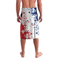 Personalized Dominican Republic Restoration Day Lavalava Coat Of Arms Flag Colors - Wonder Print Shop