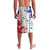 Personalized Dominican Republic Restoration Day Lavalava Coat Of Arms Flag Colors - Wonder Print Shop