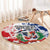 Dominican Republic Restoration Day Round Carpet Coat Of Arms Flag Colors - Wonder Print Shop