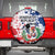 Dominican Republic Restoration Day Spare Tire Cover Coat Of Arms Flag Colors - Wonder Print Shop