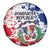 Dominican Republic Restoration Day Spare Tire Cover Coat Of Arms Flag Colors - Wonder Print Shop