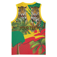 Personalised Benin August 1st 1960 Basketball Jersey Happy Independence Day
