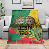 Benin August 1st 1960 Blanket Happy Independence Day