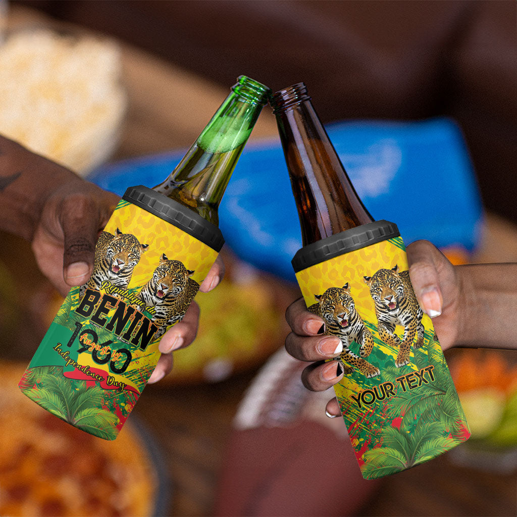 Personalised Benin August 1st 1960 4 in 1 Can Cooler Tumbler Happy Independence Day