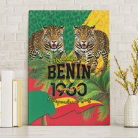 Benin August 1st 1960 Canvas Wall Art Happy Independence Day
