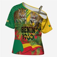 Personalised Benin August 1st 1960 Cross Shoulder Shirt Happy Independence Day