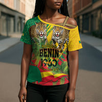 Personalised Benin August 1st 1960 Cross Shoulder Shirt Happy Independence Day
