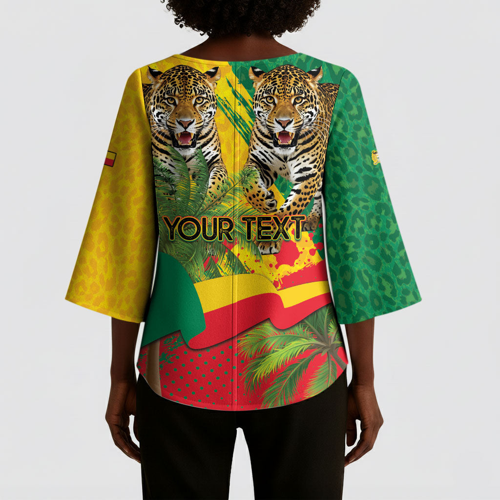 Personalised Benin August 1st 1960 Kimono Sleeve Blouse Happy Independence Day