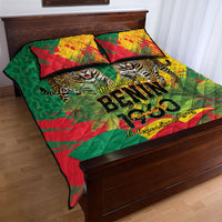 Benin August 1st 1960 Quilt Bed Set Happy Independence Day
