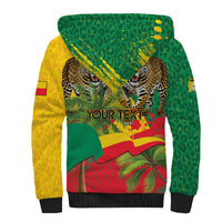 Personalised Benin August 1st 1960 Sherpa Hoodie Happy Independence Day