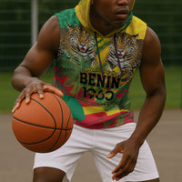 Personalised Benin August 1st 1960 Sleeveless Hoodie Happy Independence Day