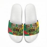 Benin August 1st 1960 Slide Sandals Happy Independence Day