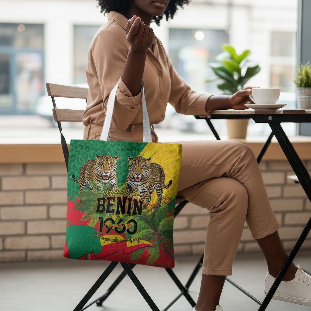 Benin August 1st 1960 Tote Bag Happy Independence Day