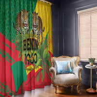 Benin August 1st 1960 Window Curtain Happy Independence Day